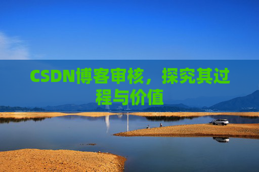 CSDN博客审核，探究其过程与价值